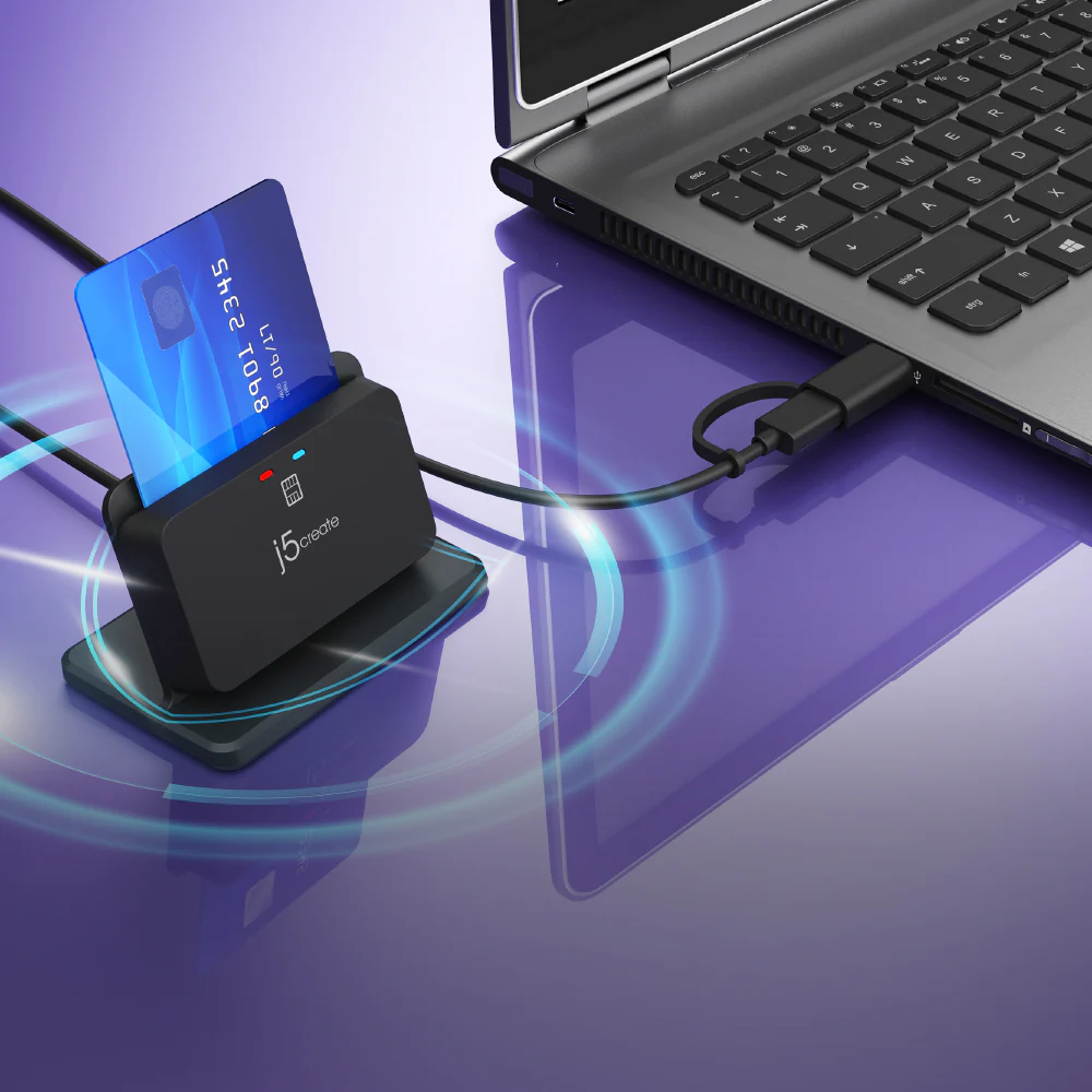 USB™ Smart Card / CAC Reader Stand - Image 9