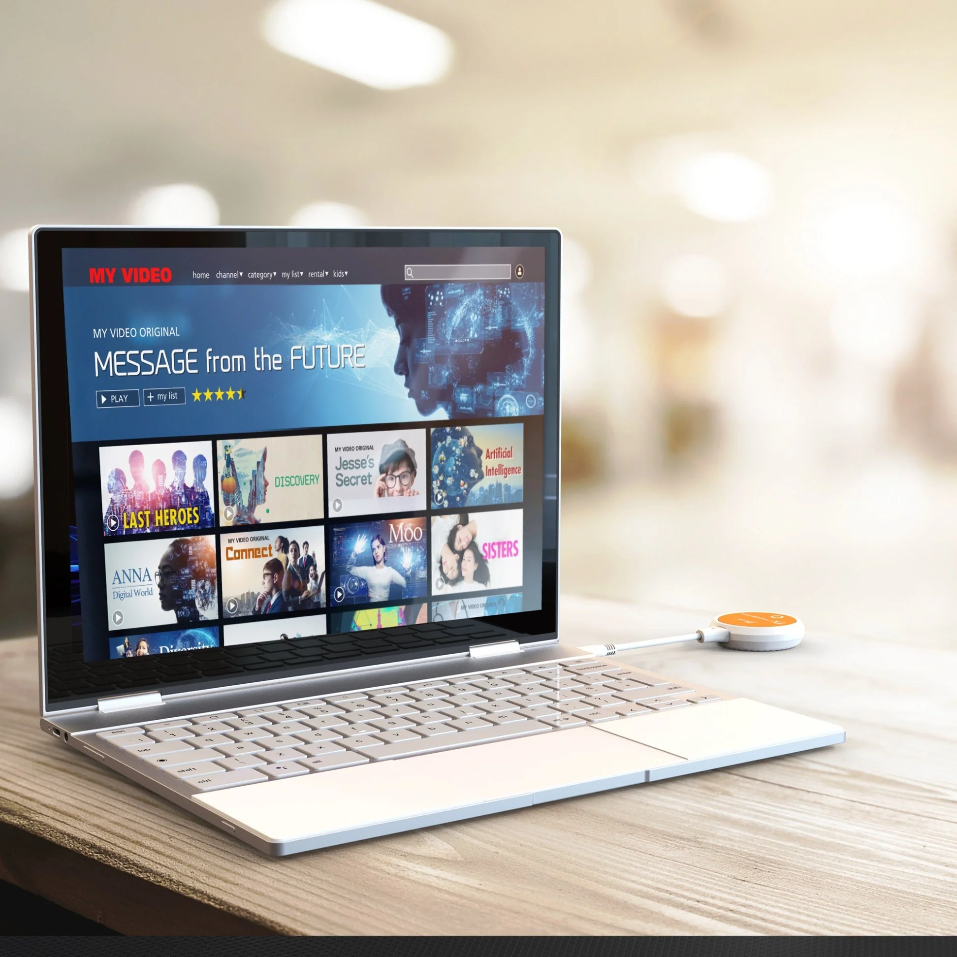ScreenCast USB-C® Wireless Display HDMI™ Extender - Image 6