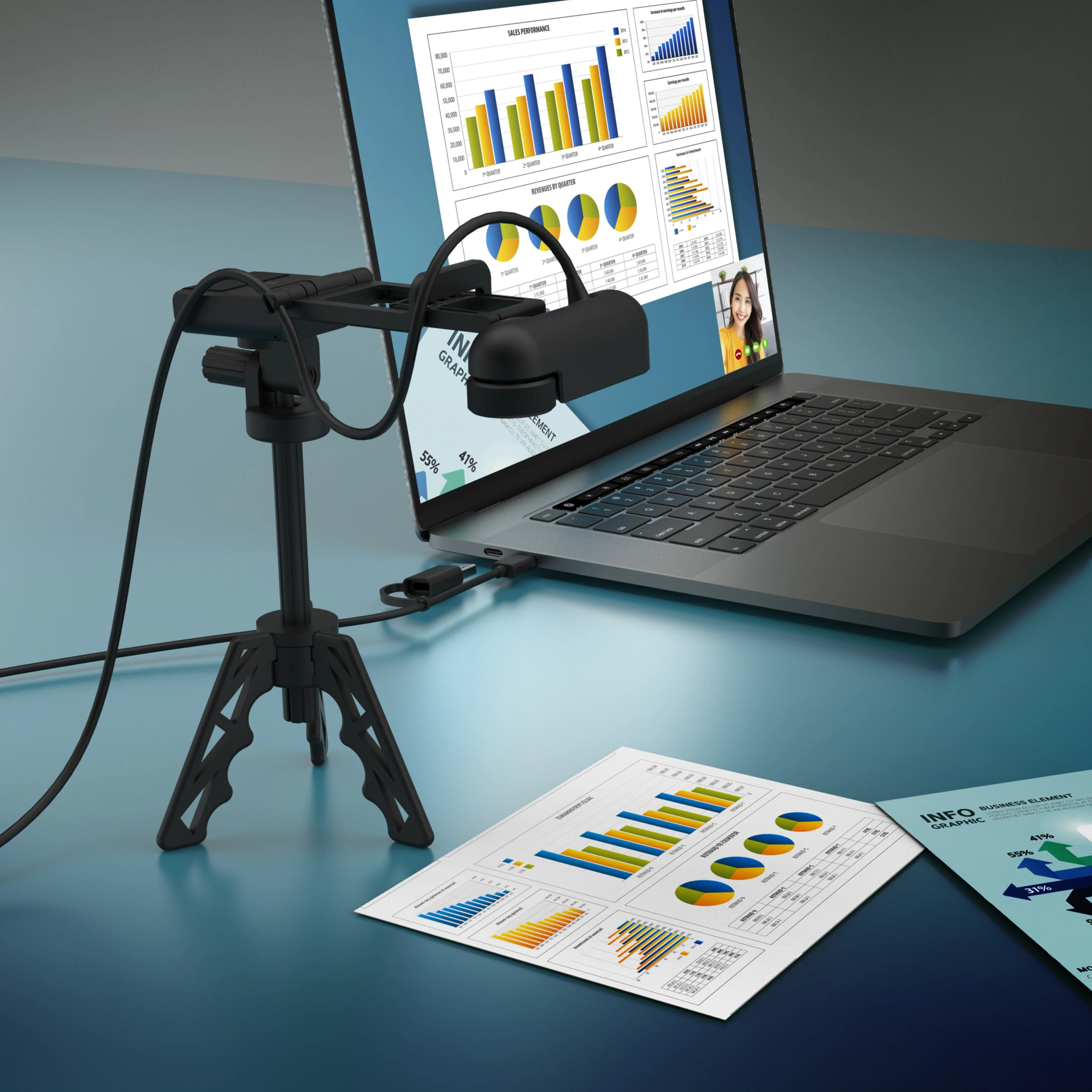 HD Webcam with Auto & Manual Focus Switch - Image 10