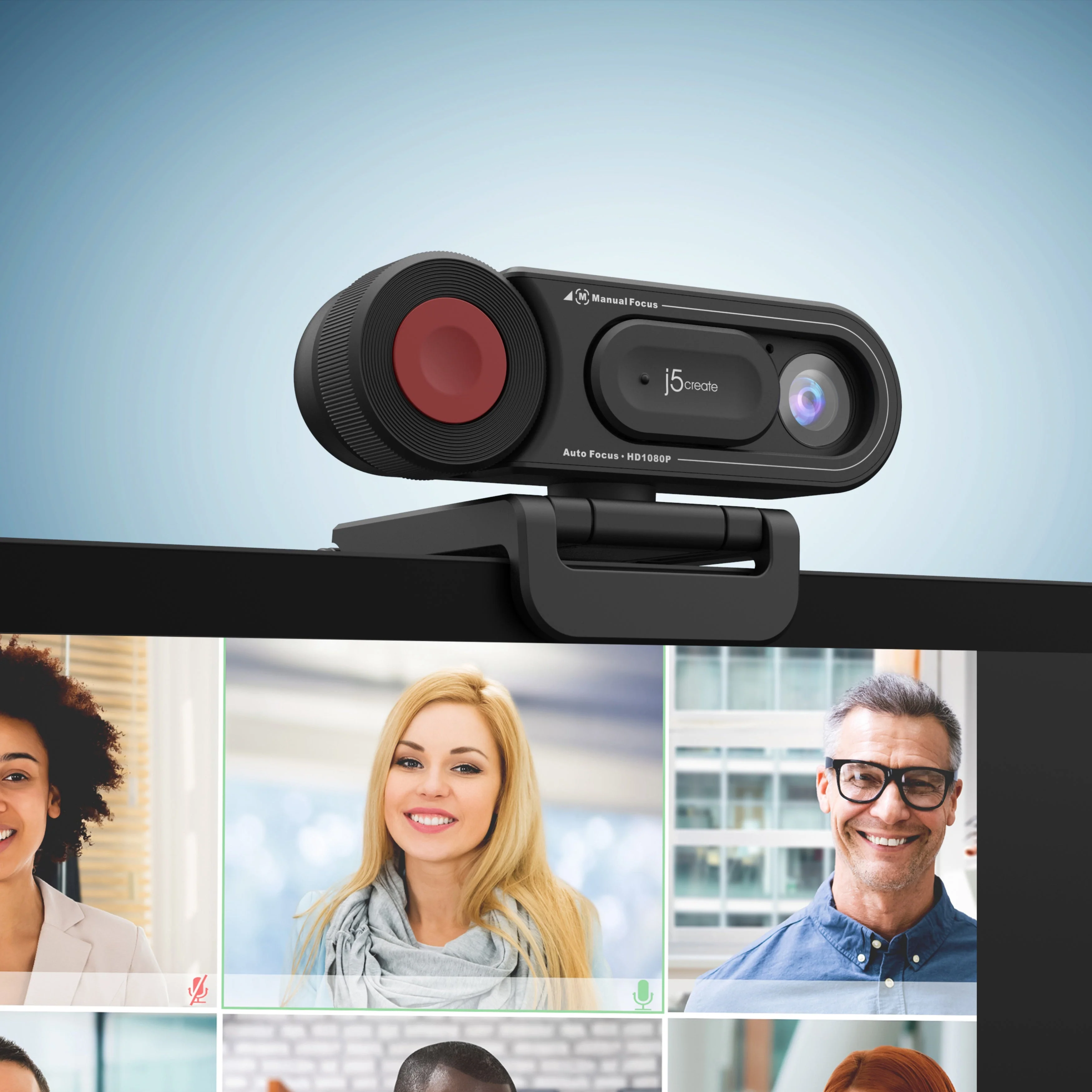 HD Webcam with Auto & Manual Focus Switch - Image 6