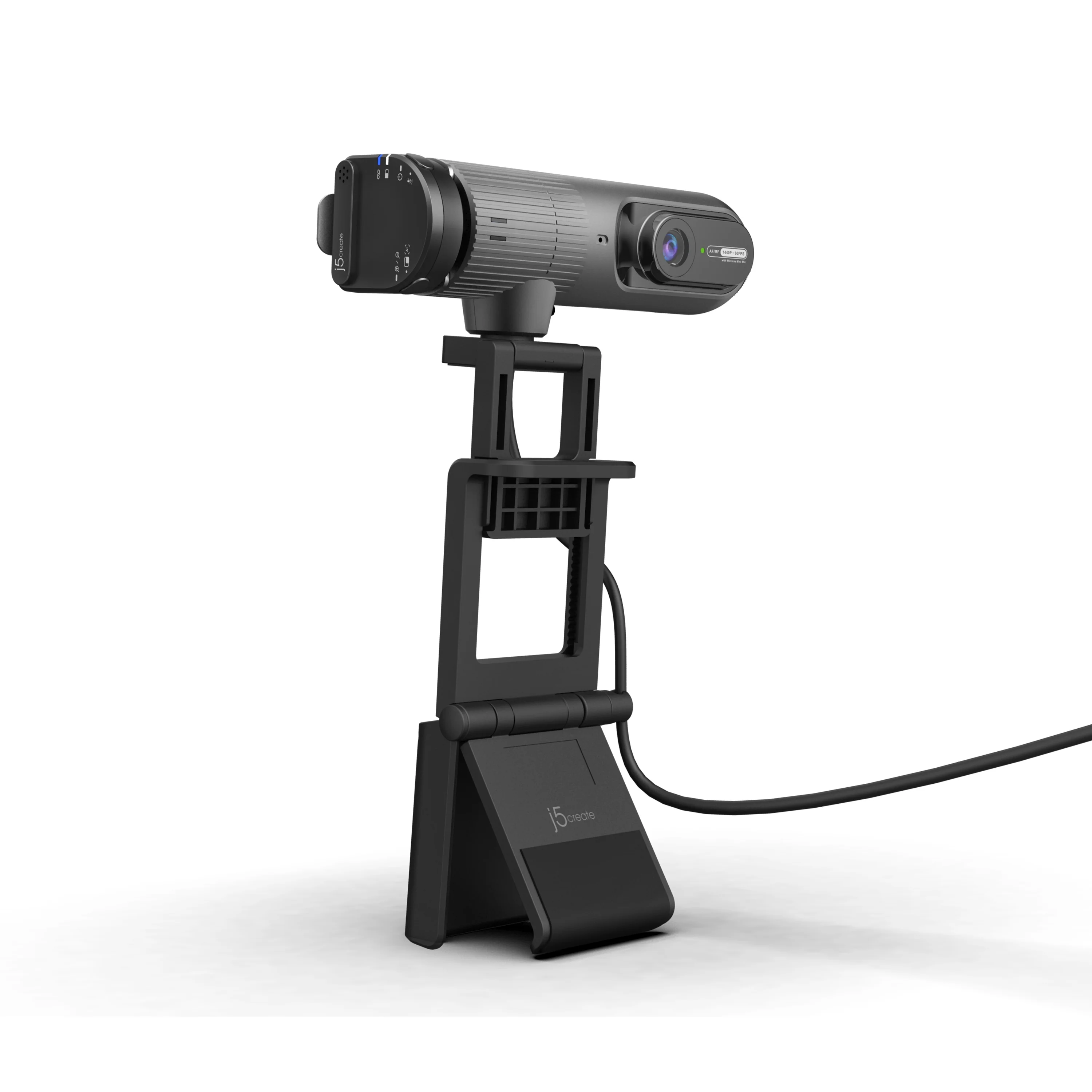 2K AI-Powered Webcam with Wireless Microphone and Auto-Focus - Image 7