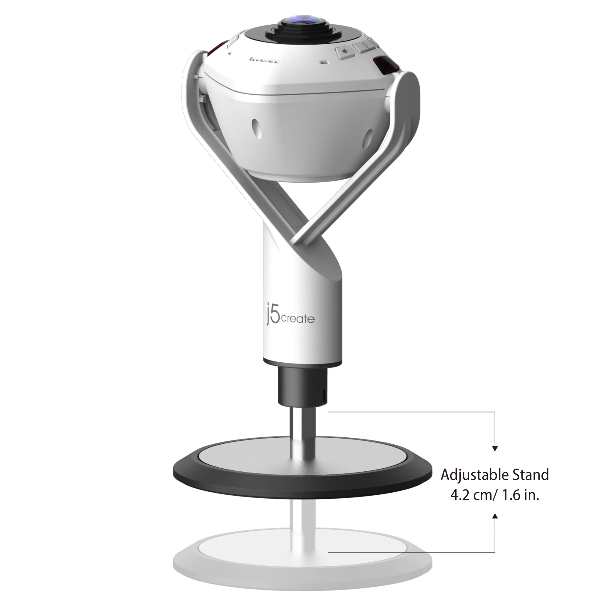 360° AI-Powered Webcam with Speakerphone - Image 3